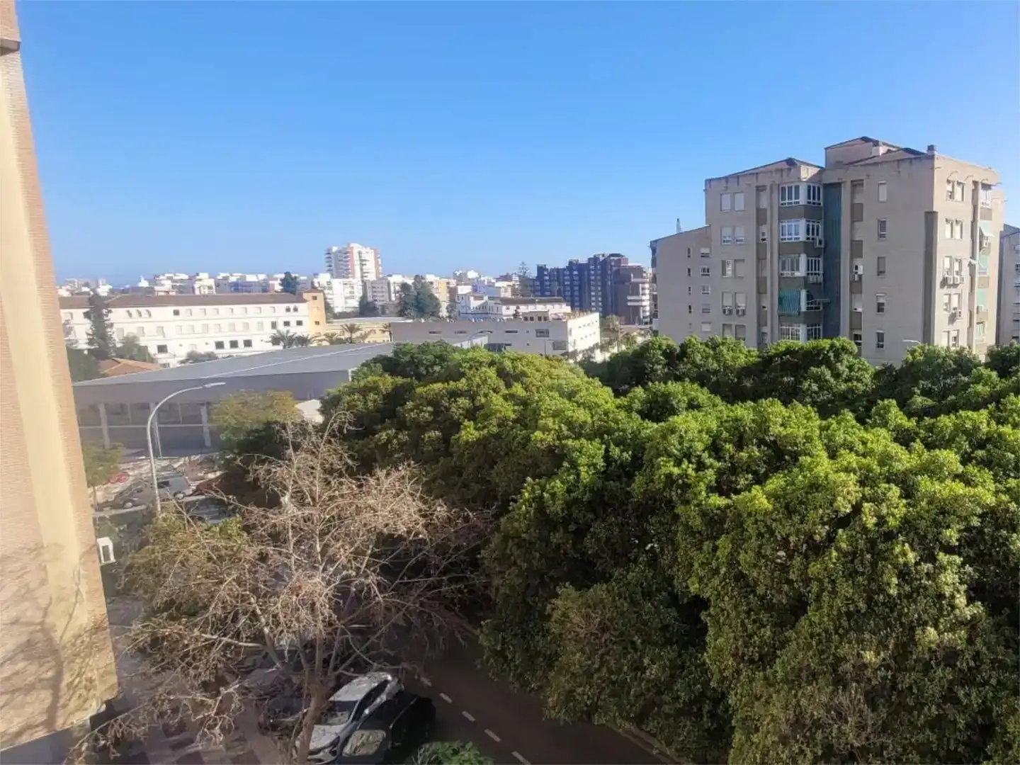 Vista exterior de Piso en venta en Málaga Capital