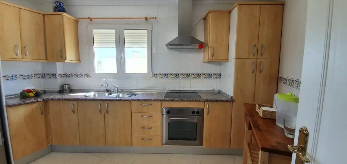 Küche von Dachboden zur Miete in Mijas mit Klimaanlage, Heizung und Terrasse