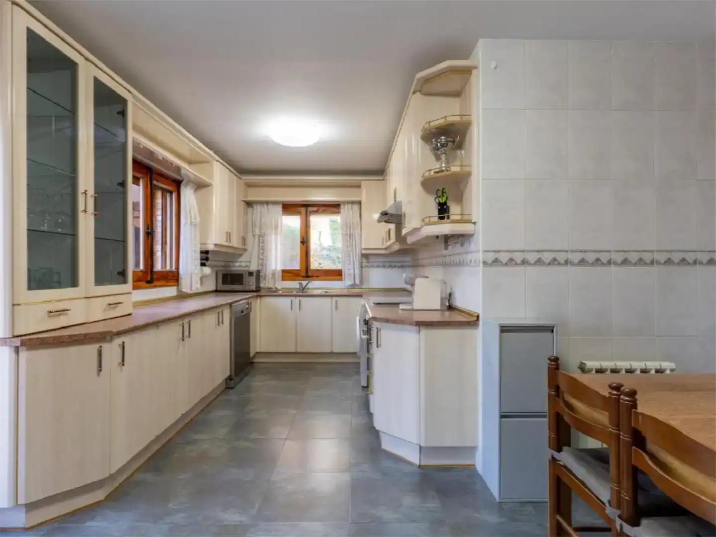 Cocina de Casa o chalet en venta en Tres Cantos con Piscina