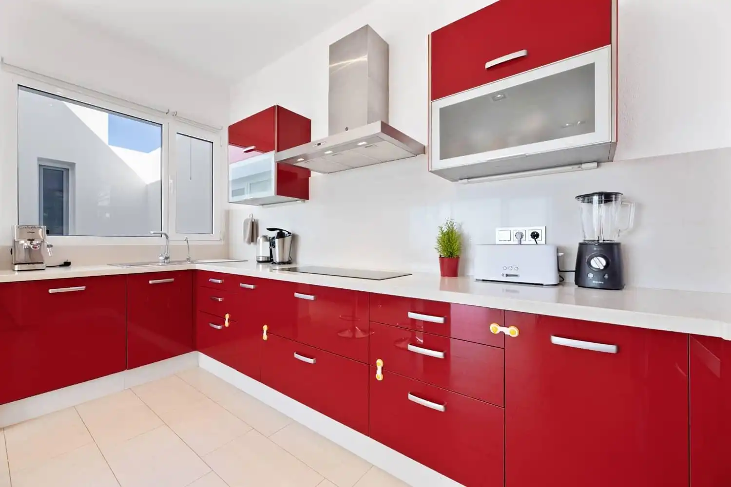 Cocina de Casa o chalet en venta en Tías con Aire acondicionado, Jardín privado y Terraza