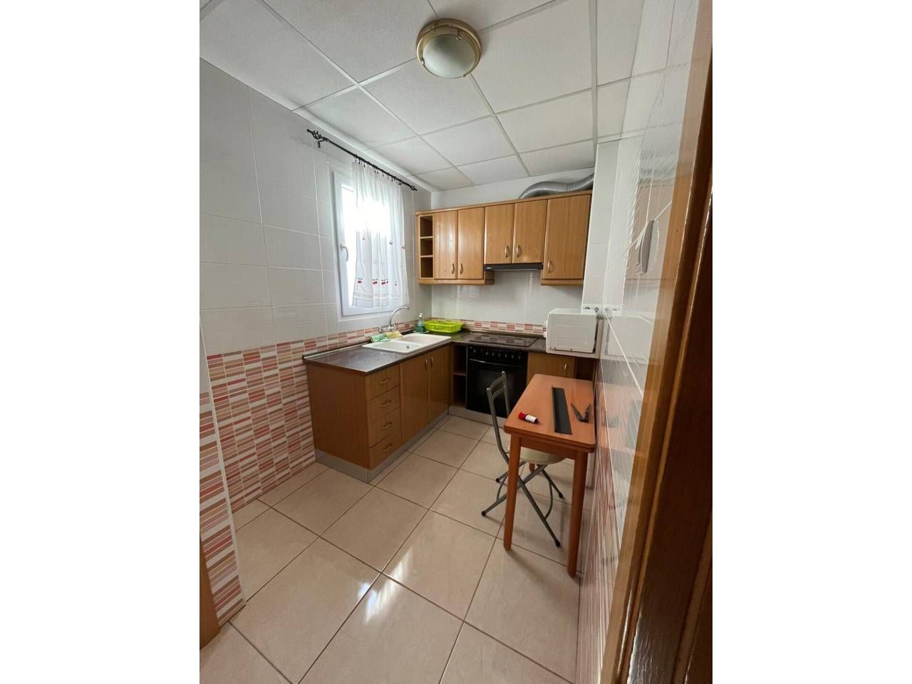 Kitchen of Flat to rent in Burriana / Borriana  with Storage room and Furnished