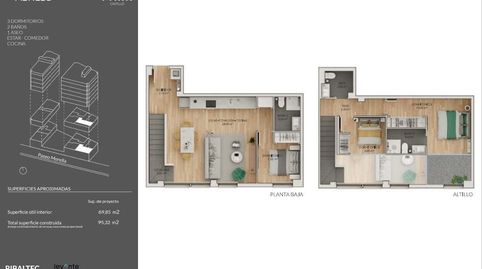 Foto 3 von Maisonette zum Verkauf in Mestrets, Castellón de la Plana / Castelló de la Plana