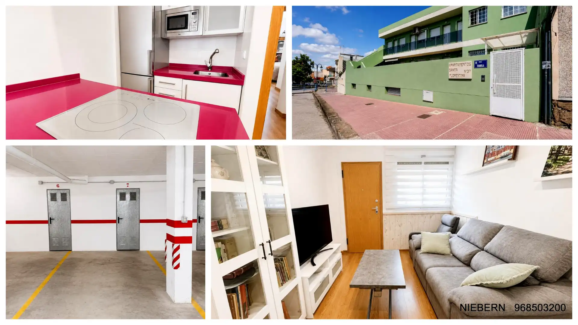 Vista exterior de Piso en venta en Cartagena con Aire acondicionado, Parquet y Trastero