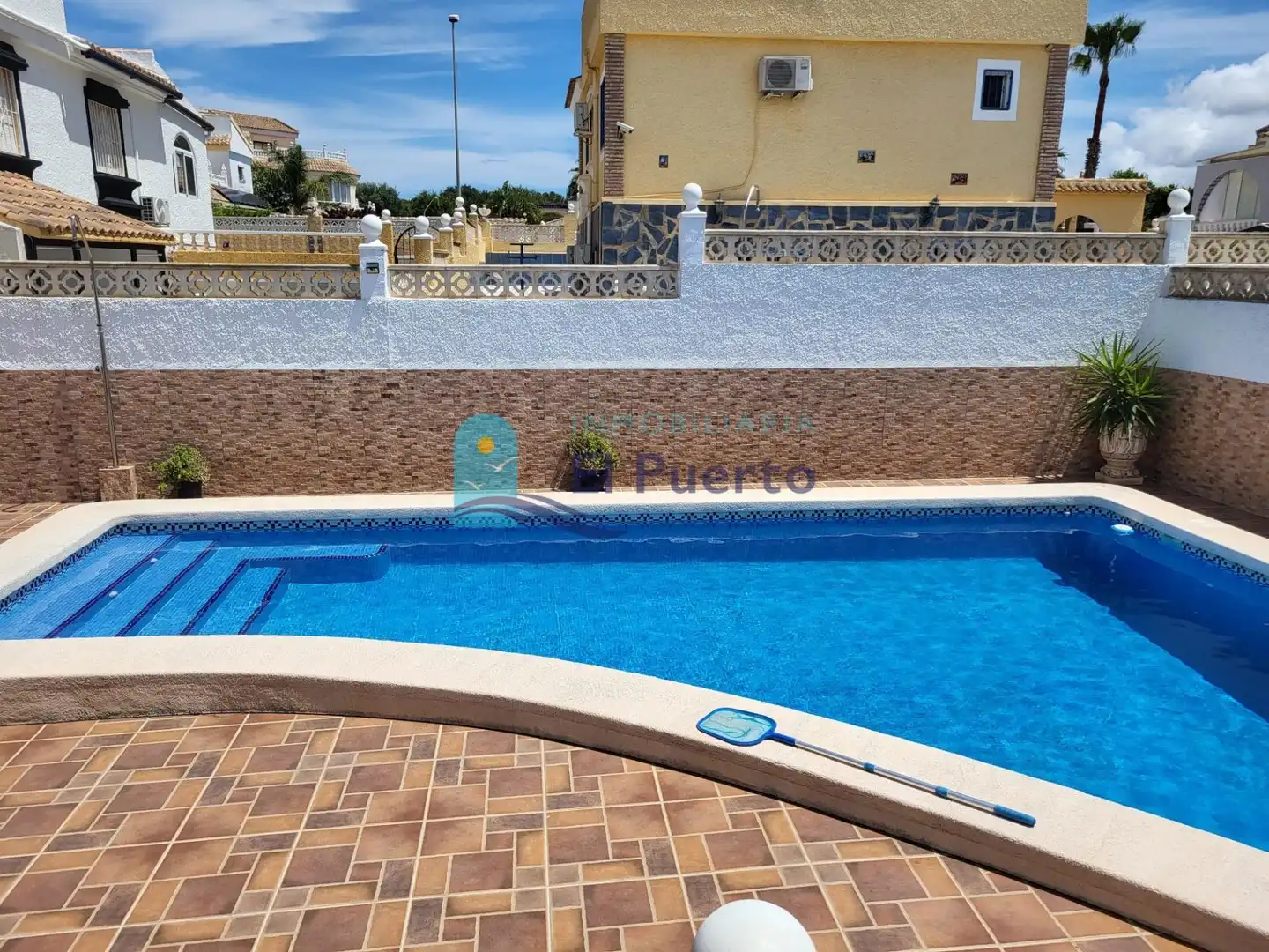 Swimming pool of Houses for sale in Mazarrón  with Air Conditioner, Heating and Private garden