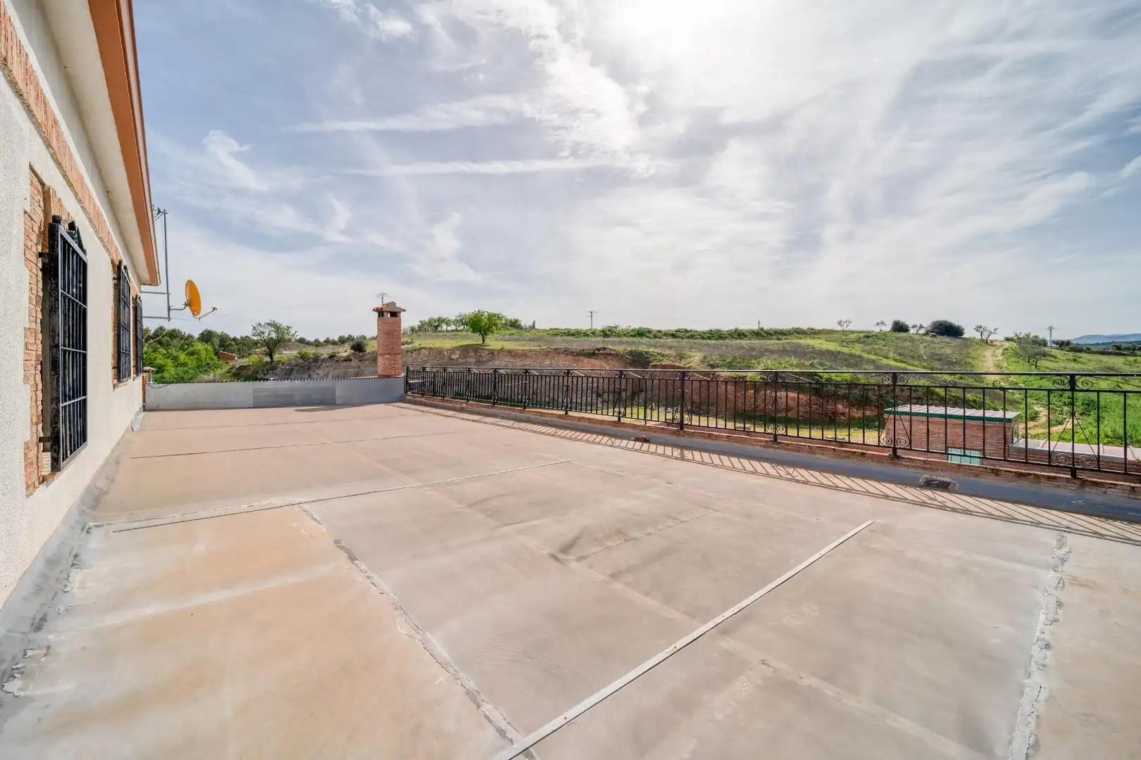 Terrassa de Casa o xalet en venda en San Martín de Pusa amb Aire condicionat, Calefacció i Jardí privat