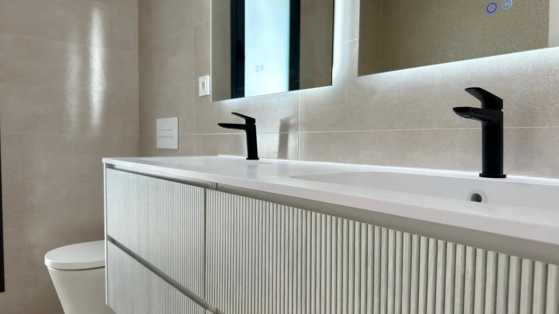 Baño de Casa o chalet en venta en Mutxamel con Aire acondicionado, Jardín privado y Trastero
