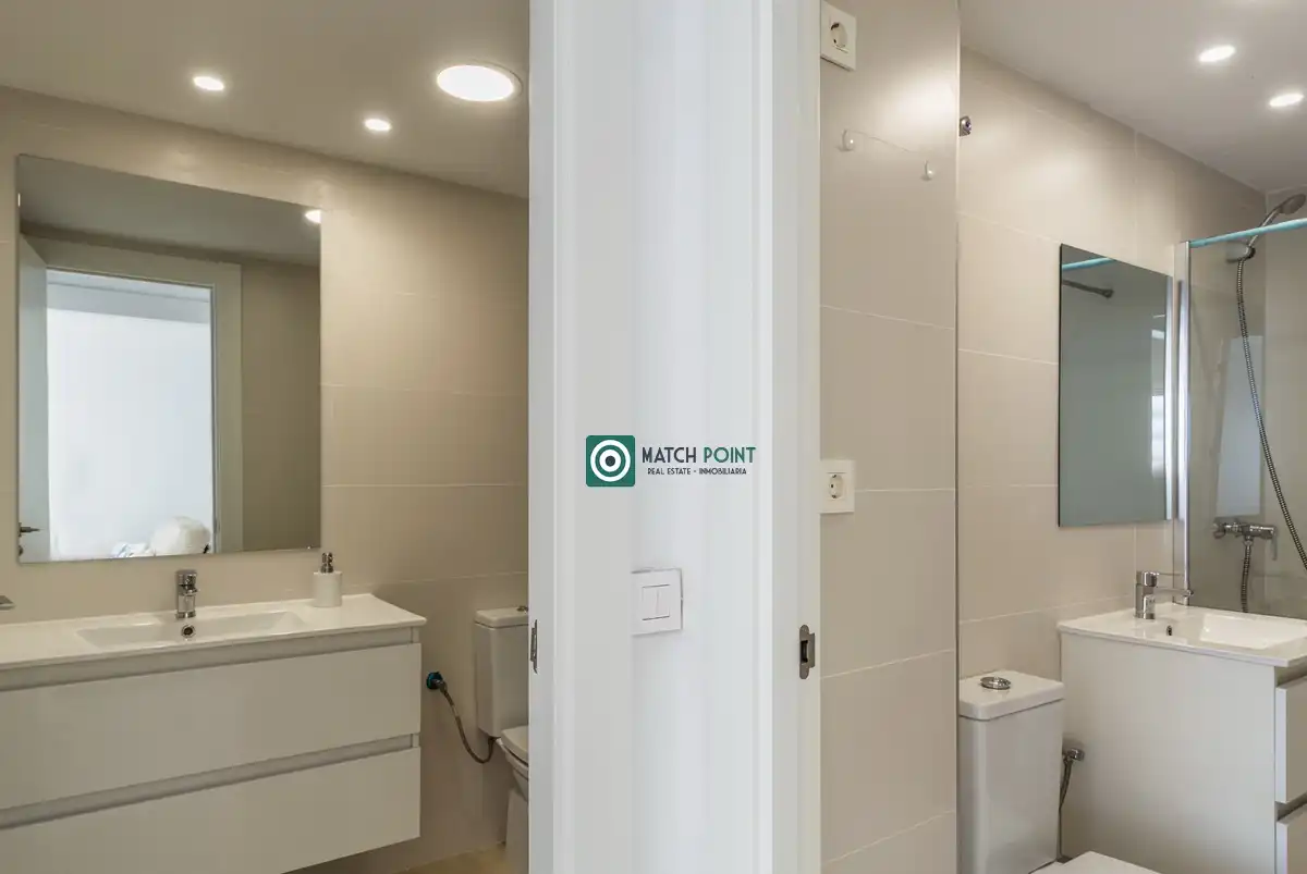 Bany de Apartament de lloguer en Almuñécar amb Moblat