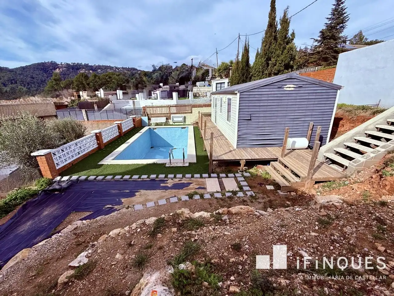 Schwimmbecken von Residential zur Miete in Castellar del Vallès