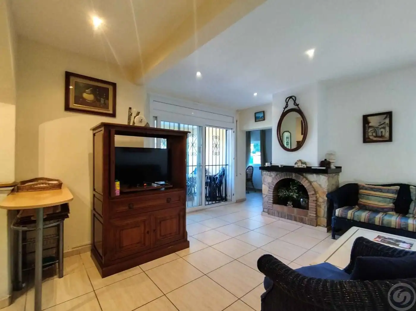 Sala d'estar de Casa o xalet en venda en Empuriabrava amb Aire condicionat, Calefacció i Terrassa