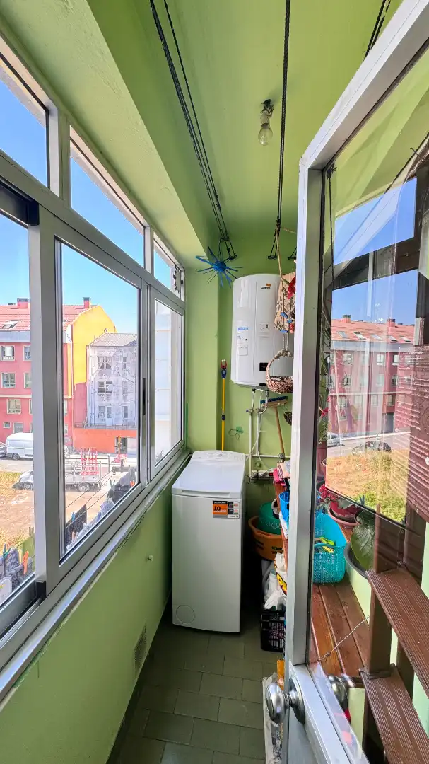 Terraza de Piso en venta en Arteixo con Parquet, Horno y Lavadora