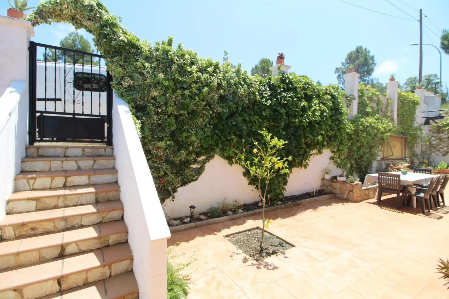 Terrassa de Casa o xalet en venda en Lloret de Mar amb Aire condicionat, Jardí privat i Terrassa
