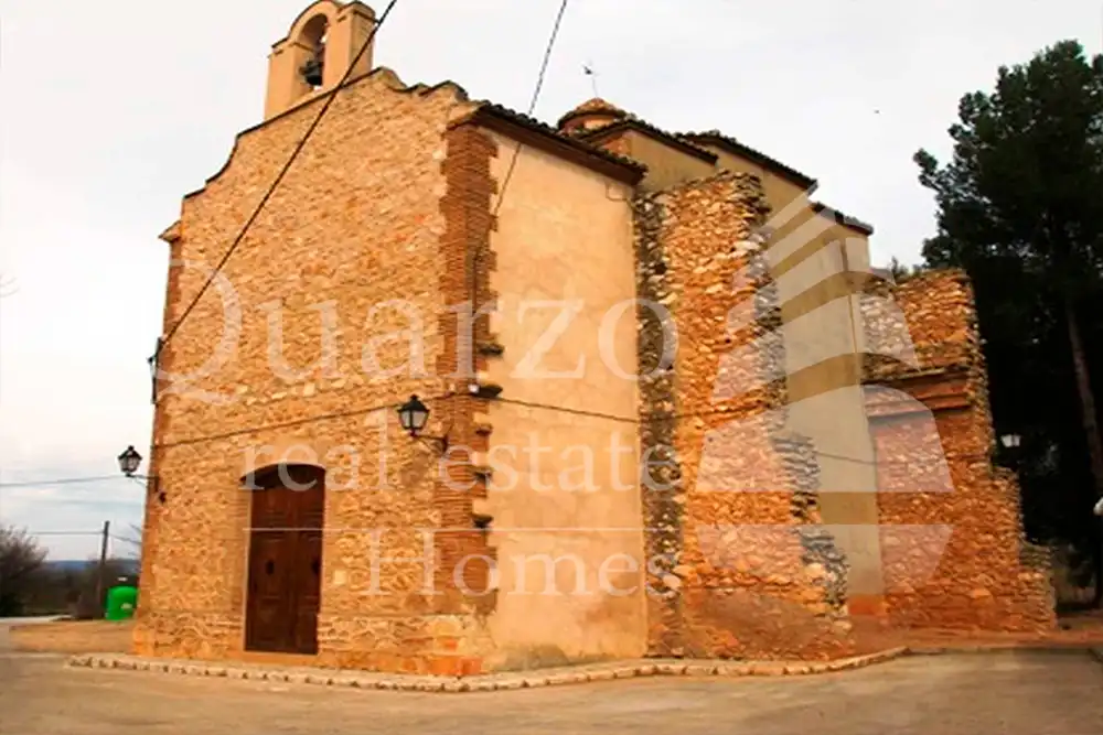 Vista exterior de Casa adosada en venda en Beneixama amb Traster