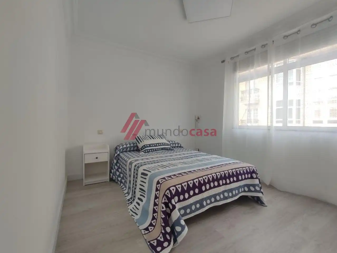 Bedroom of Flat for rent in Ferrol  with Heating and Furnished