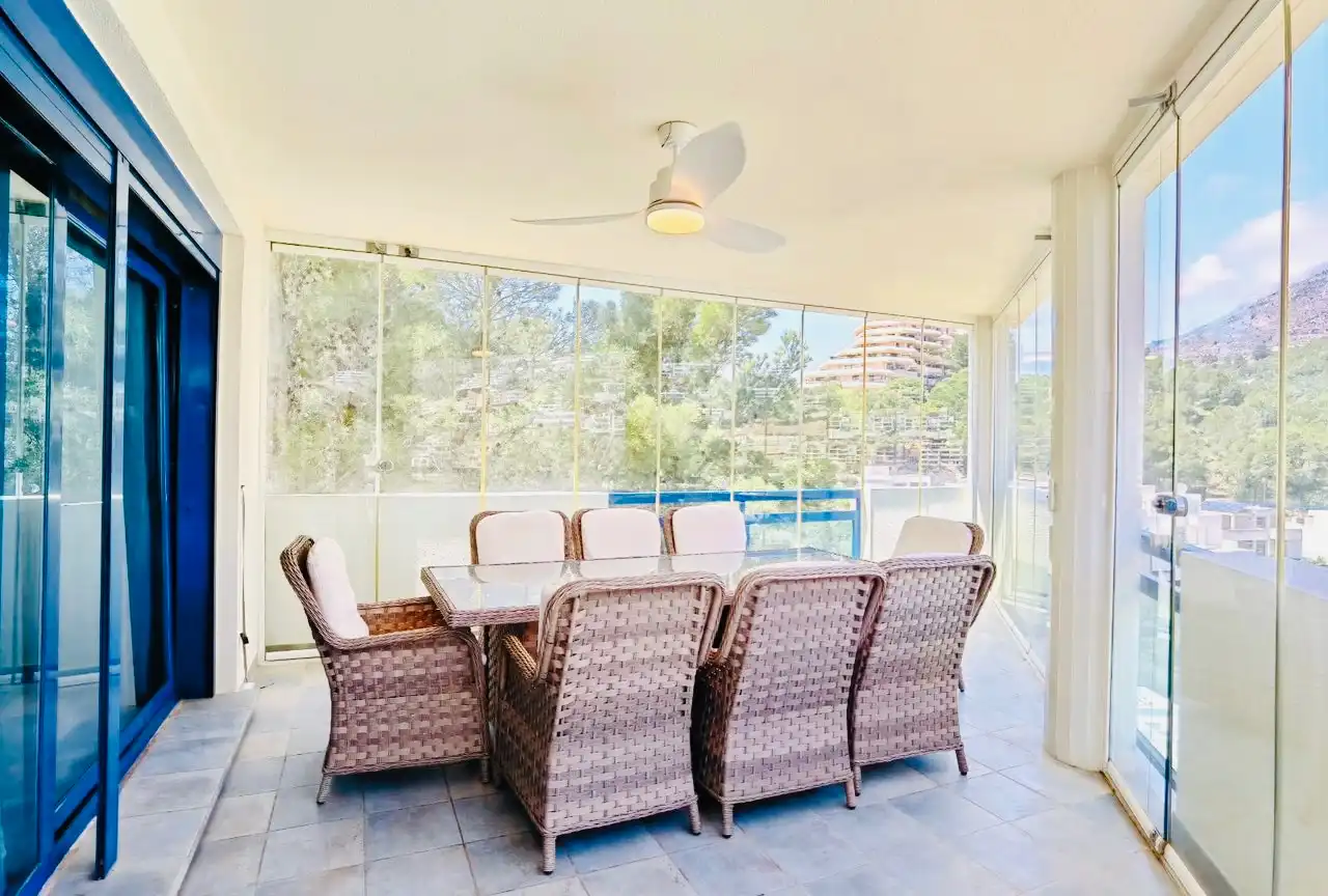 Terraza de Casa o chalet en venta en Altea con Aire acondicionado, Calefacción y Jardín privado