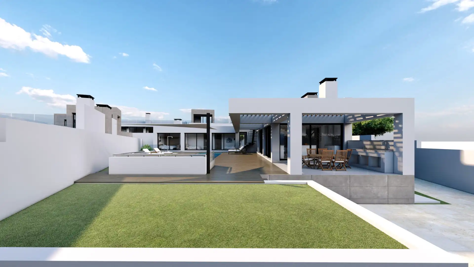 House with pool for sale in El Faro de Calaburra - Chaparral, imagen 8