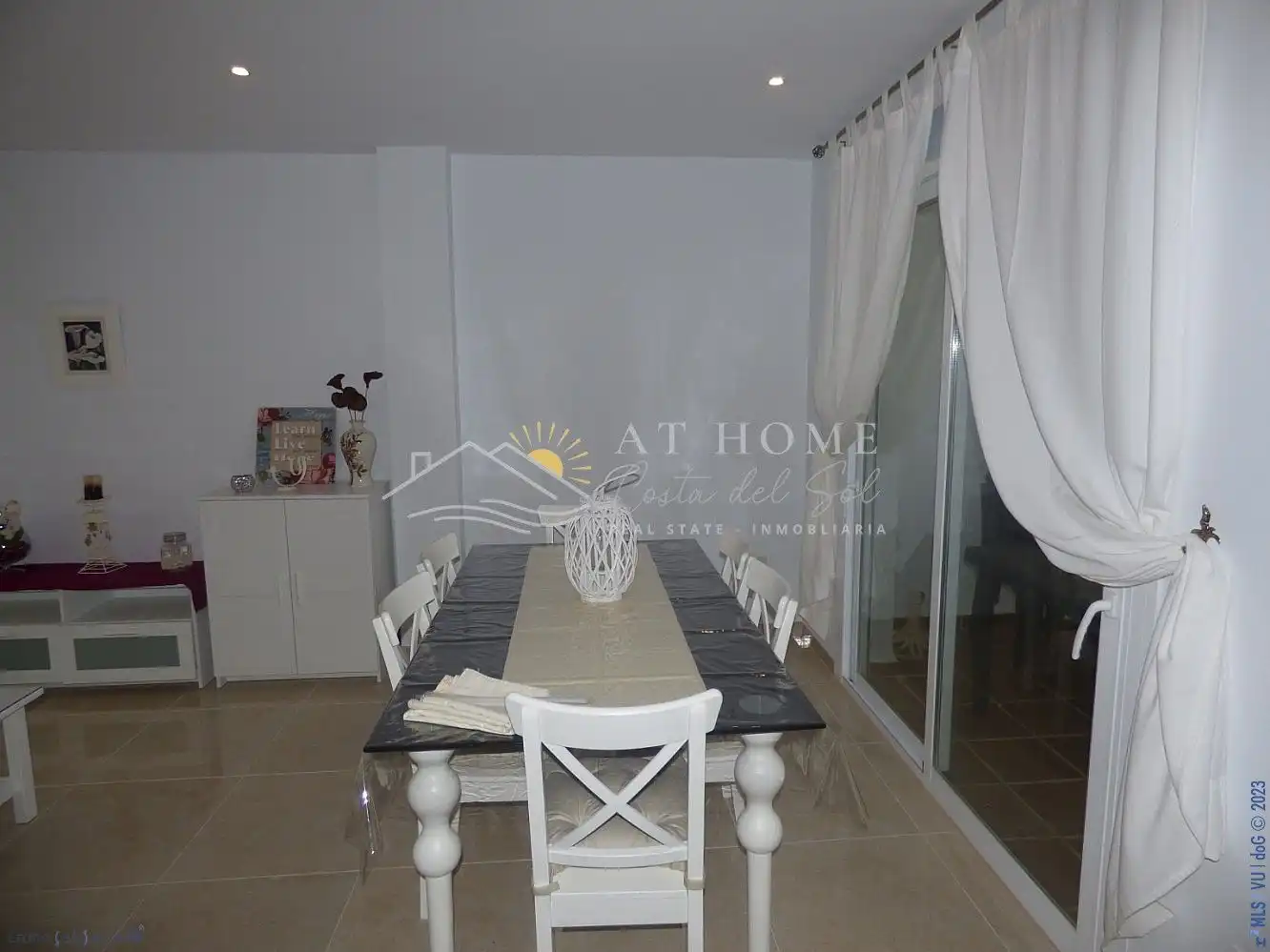 Dining room of Houses for sale in Nerja  with Air Conditioner, Terrace and Storage room