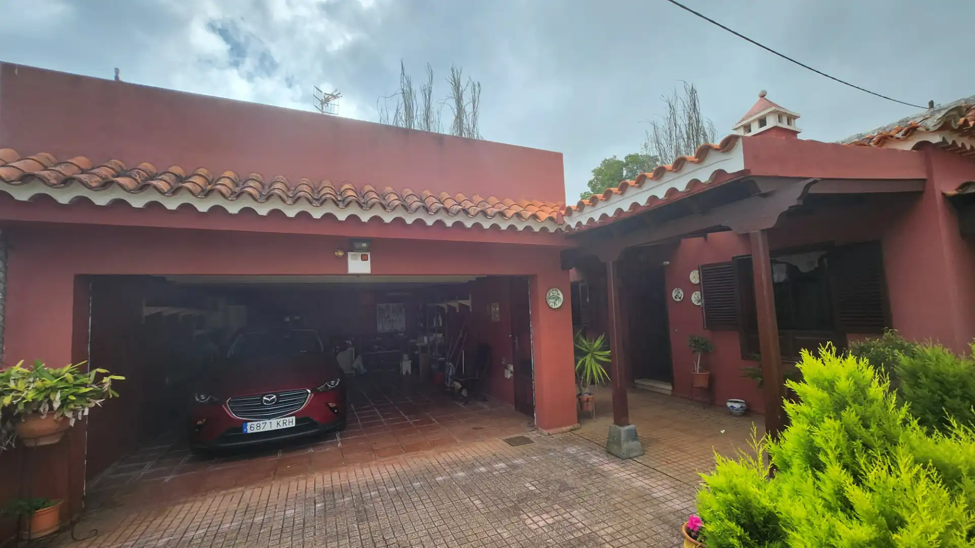 Vista exterior de Casa o chalet en venta en Tacoronte con Jardín privado, Terraza y Amueblado