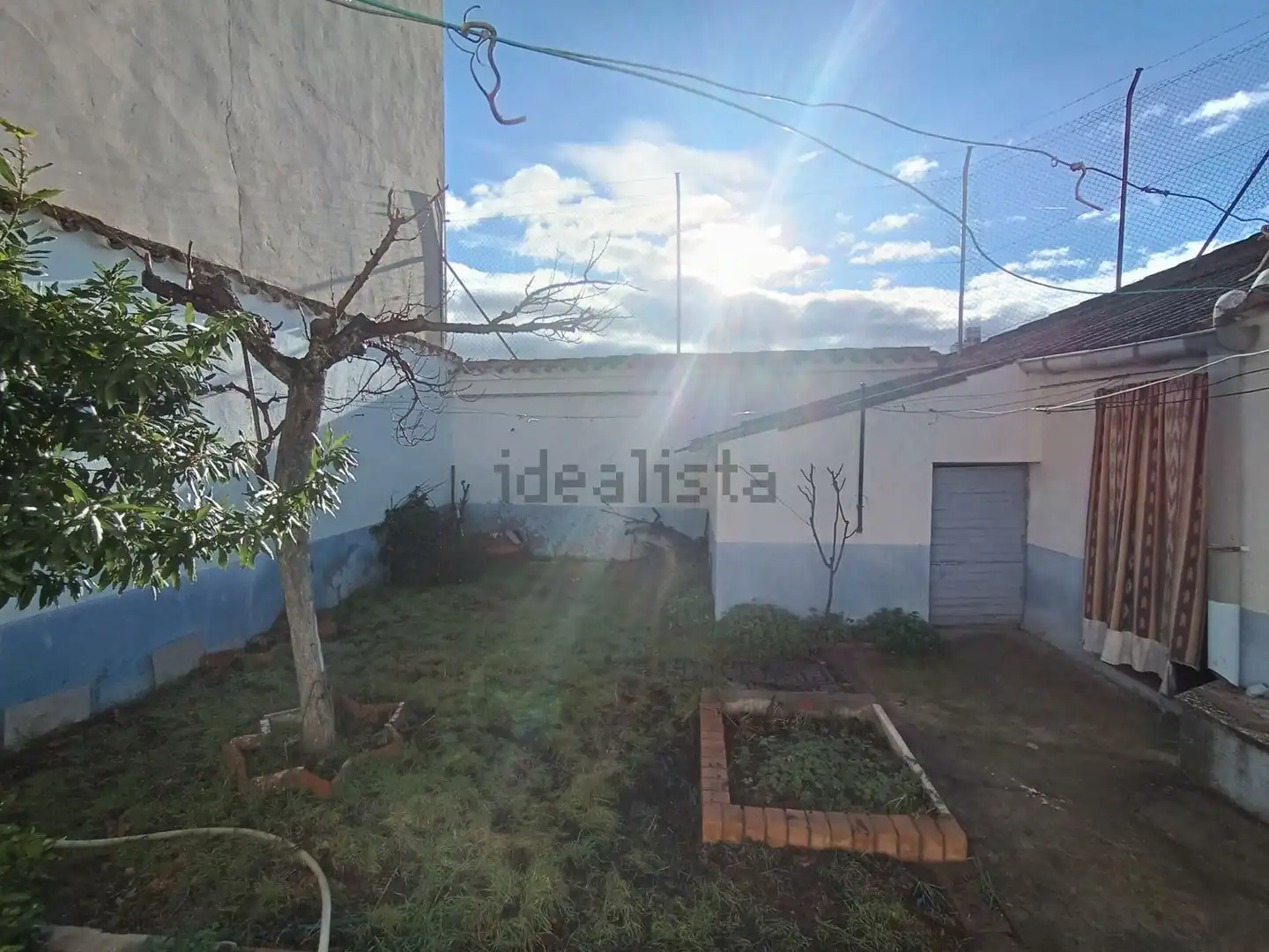 Vista exterior de Piso en venta en Calzada de Calatrava con Jardín privado