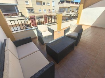 Àtic amb balcó de lloguer a Casco Histórico