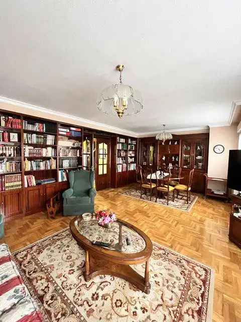 Esszimmer von Wohnung zum Verkauf in Gijón  mit Heizung, Parkett und Terrasse