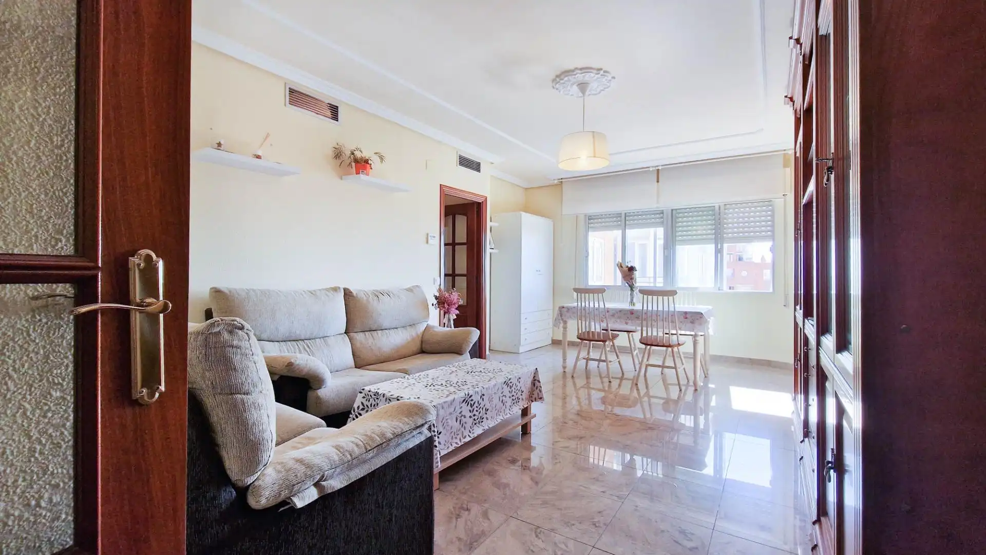 Living room of Flat for rent in Badajoz
