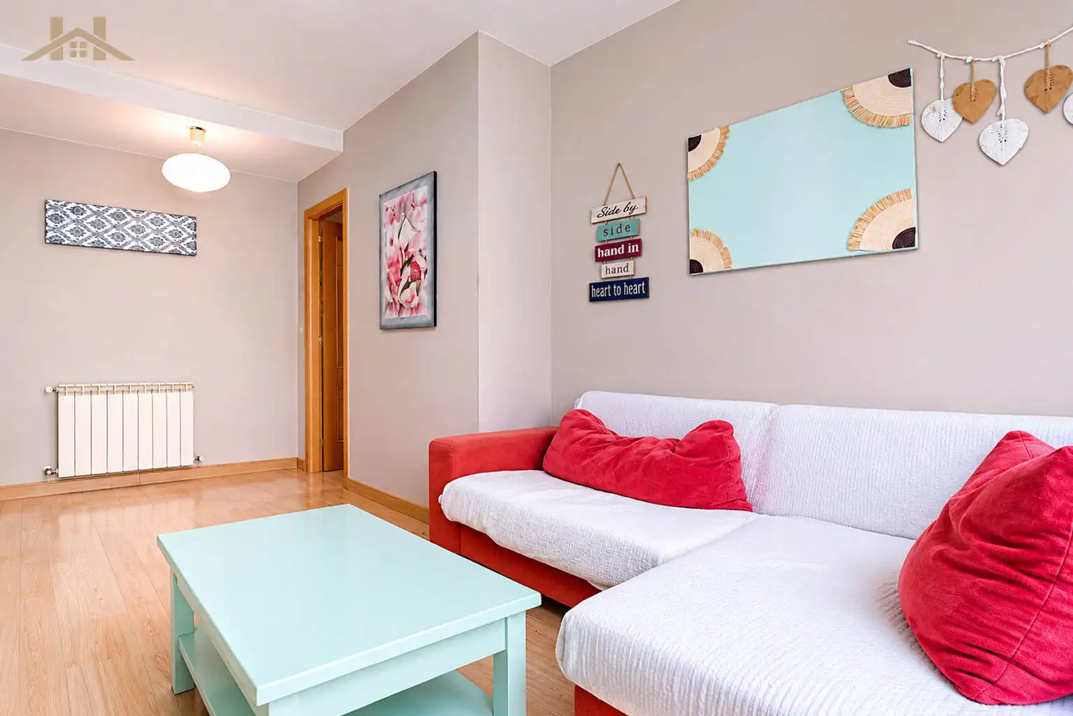 Wohnzimmer von Wohnung zum Verkauf in Móstoles mit Klimaanlage, Heizung und Terrasse