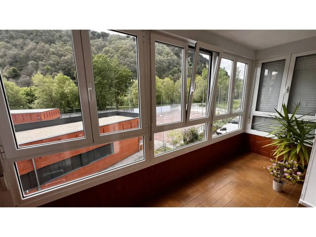 Exterior view of Flat for sale in Espinosa de los Monteros  with Heating, Terrace and Furnished
