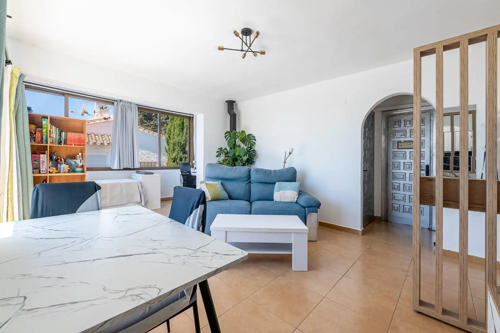 Living room of Apartments for sale in Fuengirola  with Air Conditioner, Private garden and Terrace