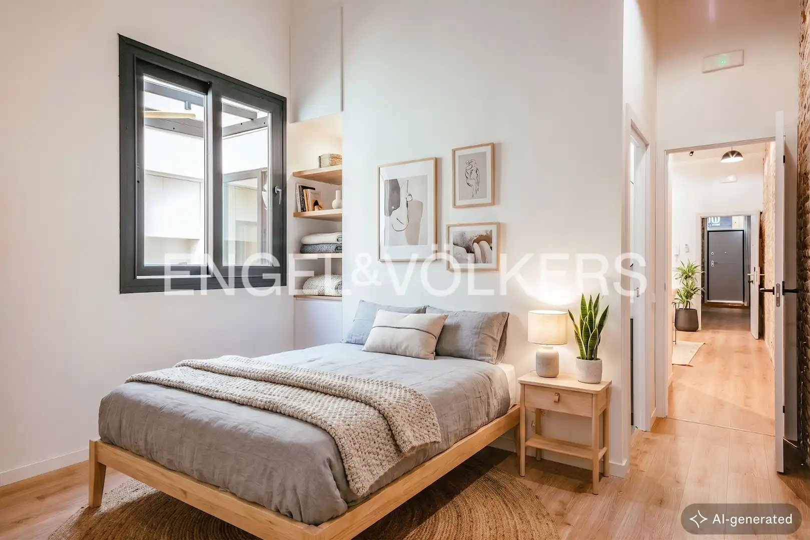 Habitación de Casa adosada en venta en Barcelona con Aire acondicionado, Calefacción y Jardín privado