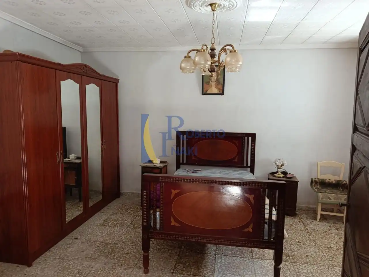 Dormitori de Casa o xalet en venda en Algadefe amb Calefacció i Jardí privat