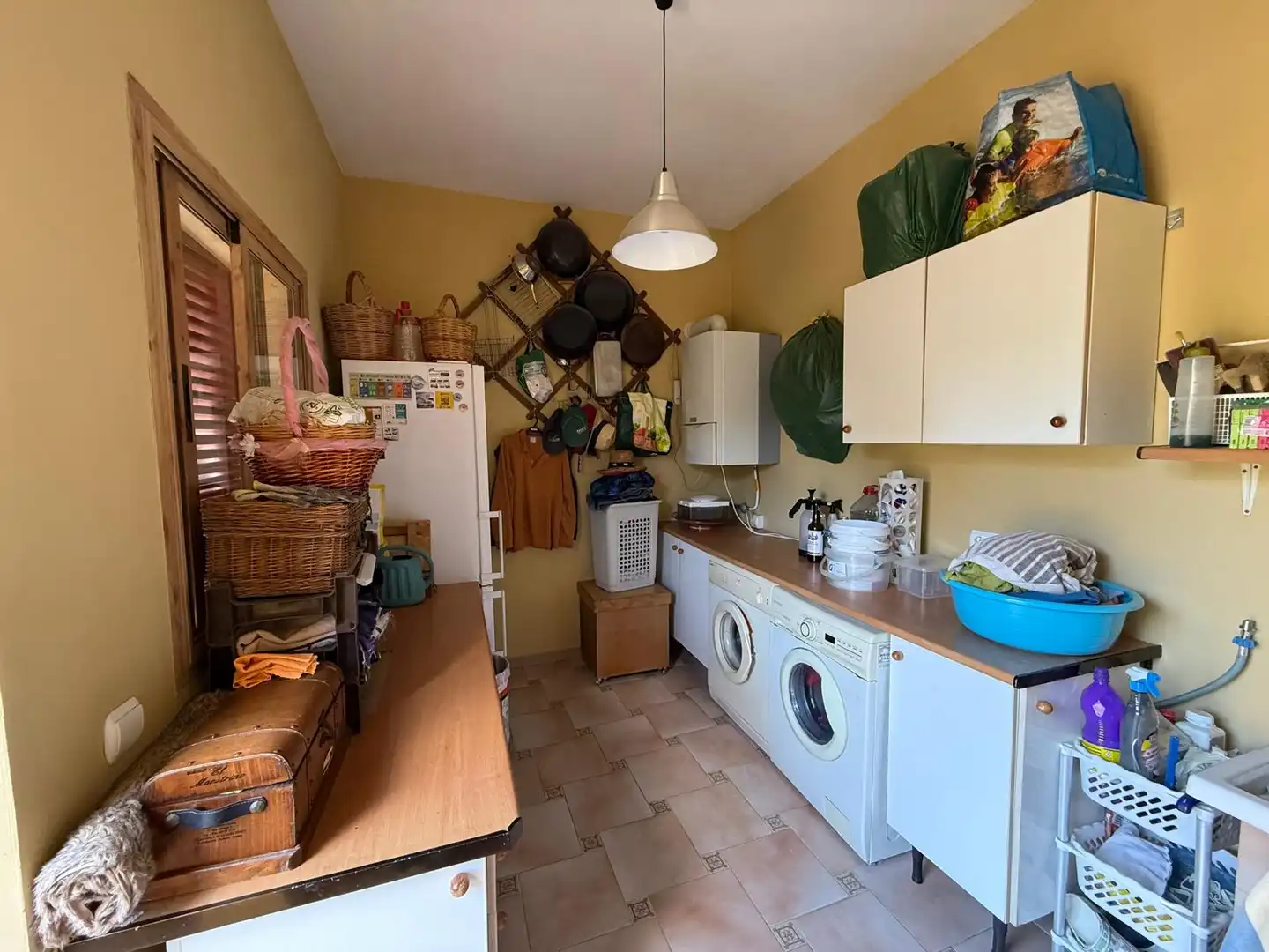 Cocina de Casa o chalet en venta en Alcalá de Guadaira con Aire acondicionado, Calefacción y Jardín privado