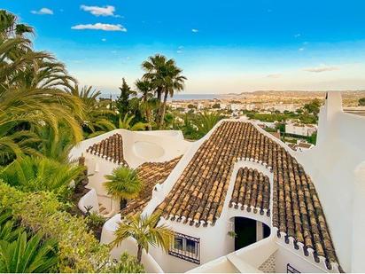 Vista exterior de Casa o xalet en venda en Jávea / Xàbia amb Terrassa i Piscina