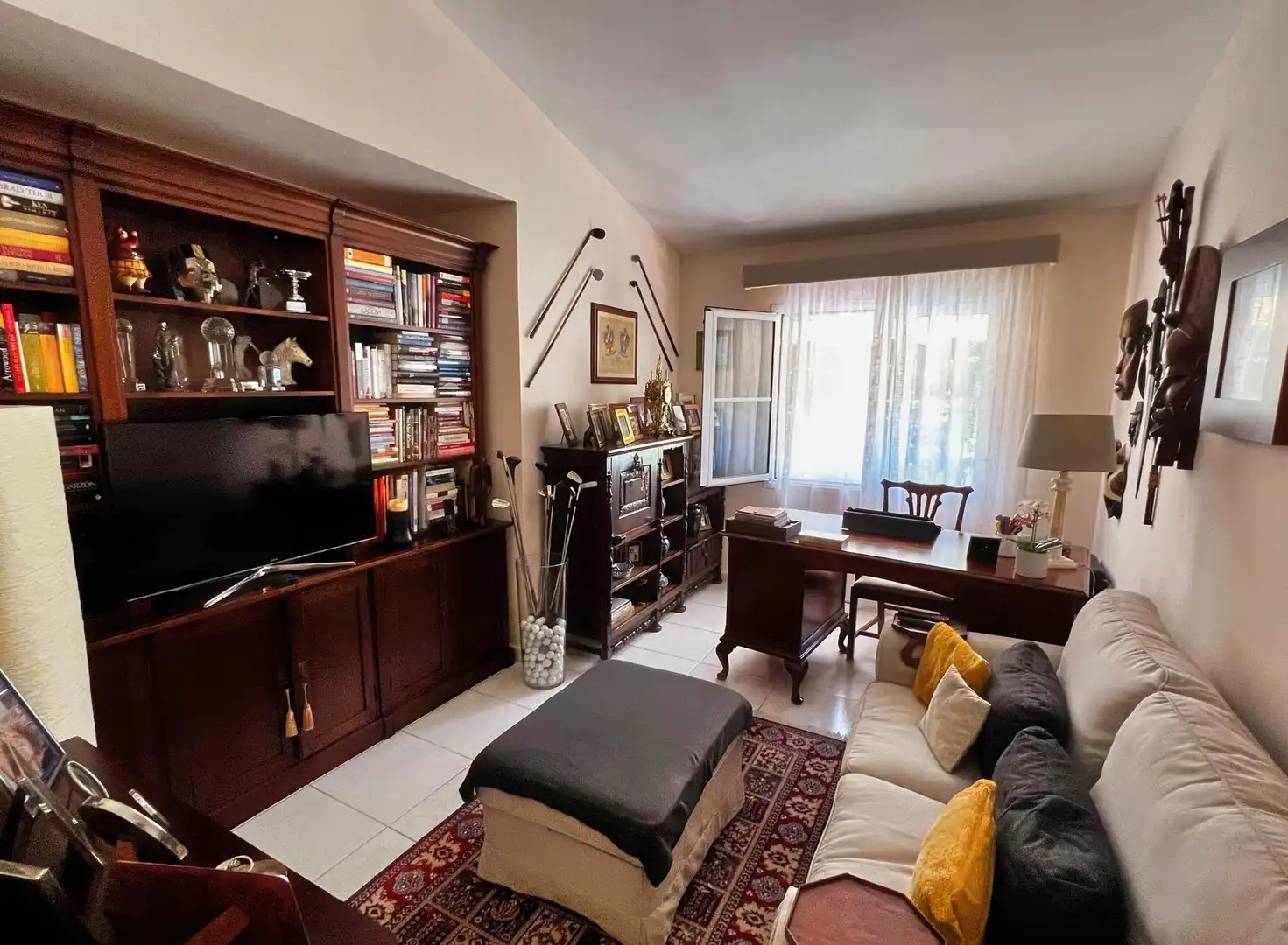 Sala de estar de Finca rústica en venta en La Orotava con Parquet, Terraza y Trastero