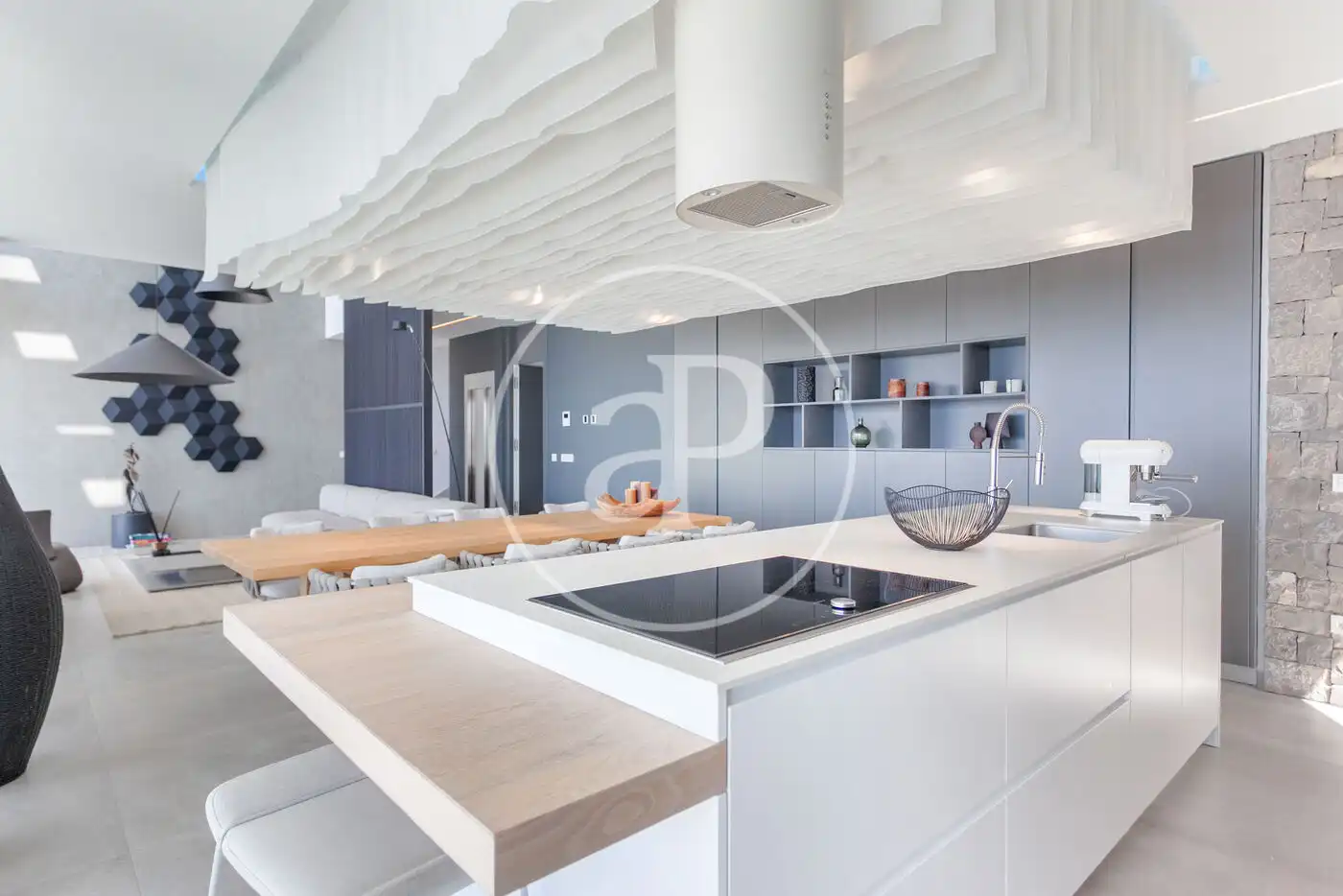 Cocina de Casa o chalet en venta en Altea con Aire acondicionado, Calefacción y Jardín privado