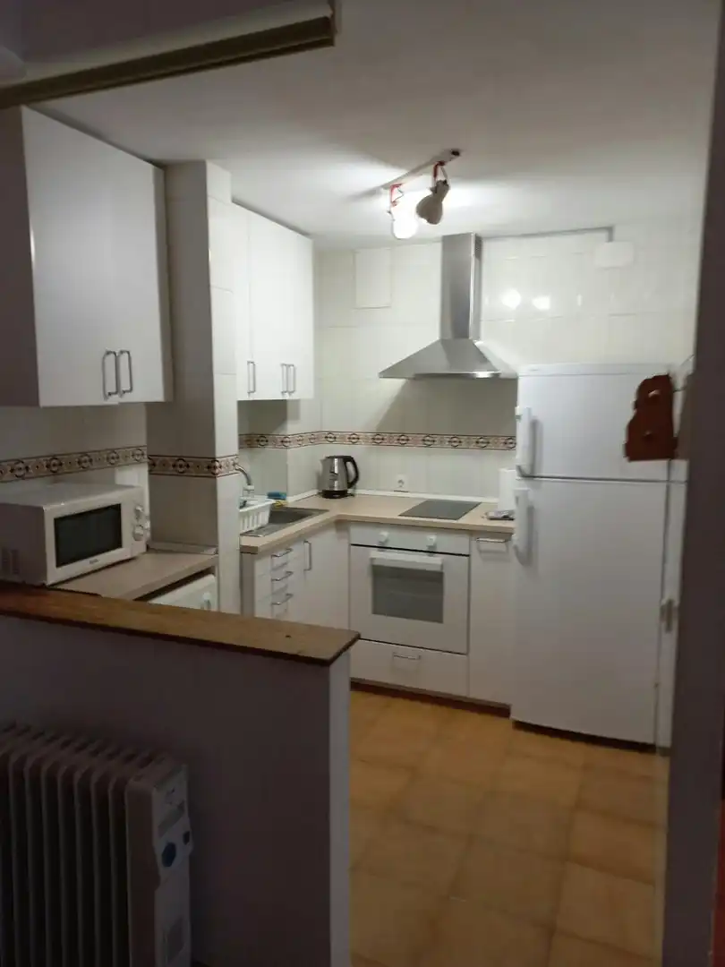 Cocina de Piso de alquiler en Sevilla con Aire acondicionado, Calefacción y Amueblado