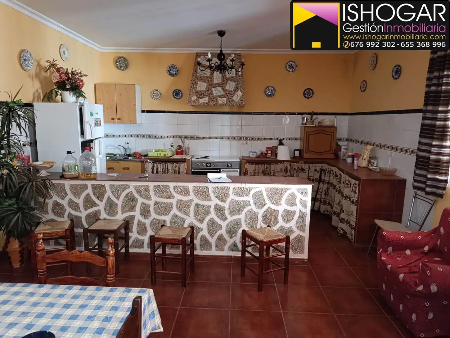 Cocina de Finca rústica en venta en Valdepeñas
