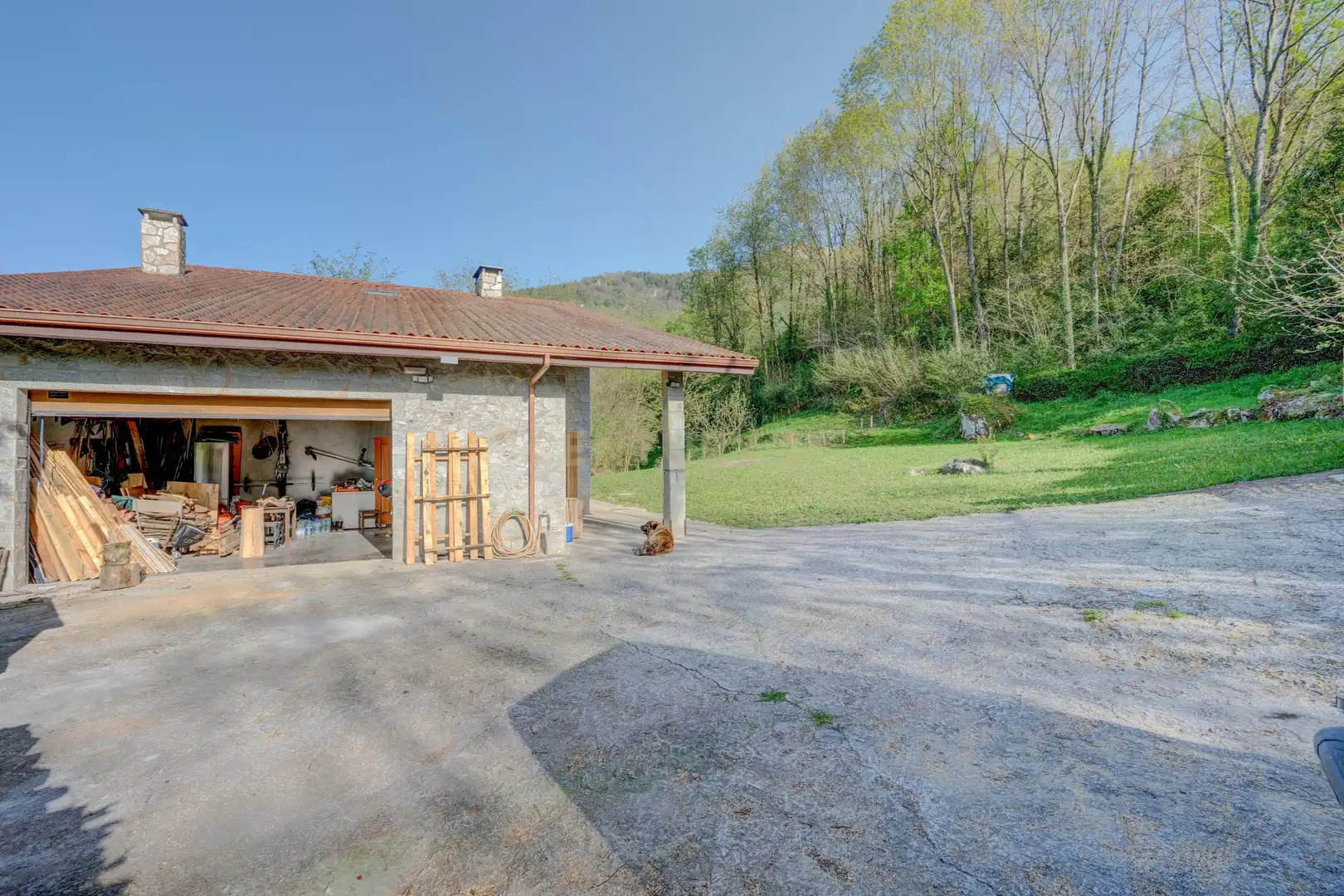 Jardín de Casa o chalet en venta en Amezketa