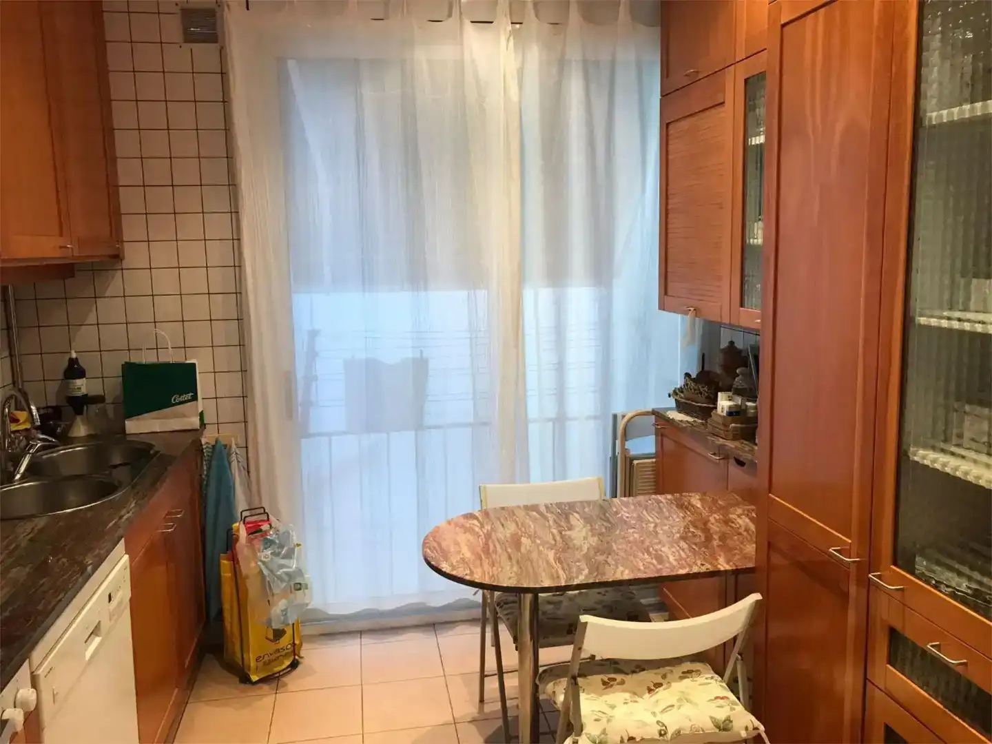 Kitchen of Flat for rent in  Barcelona Capital  with Air Conditioner
