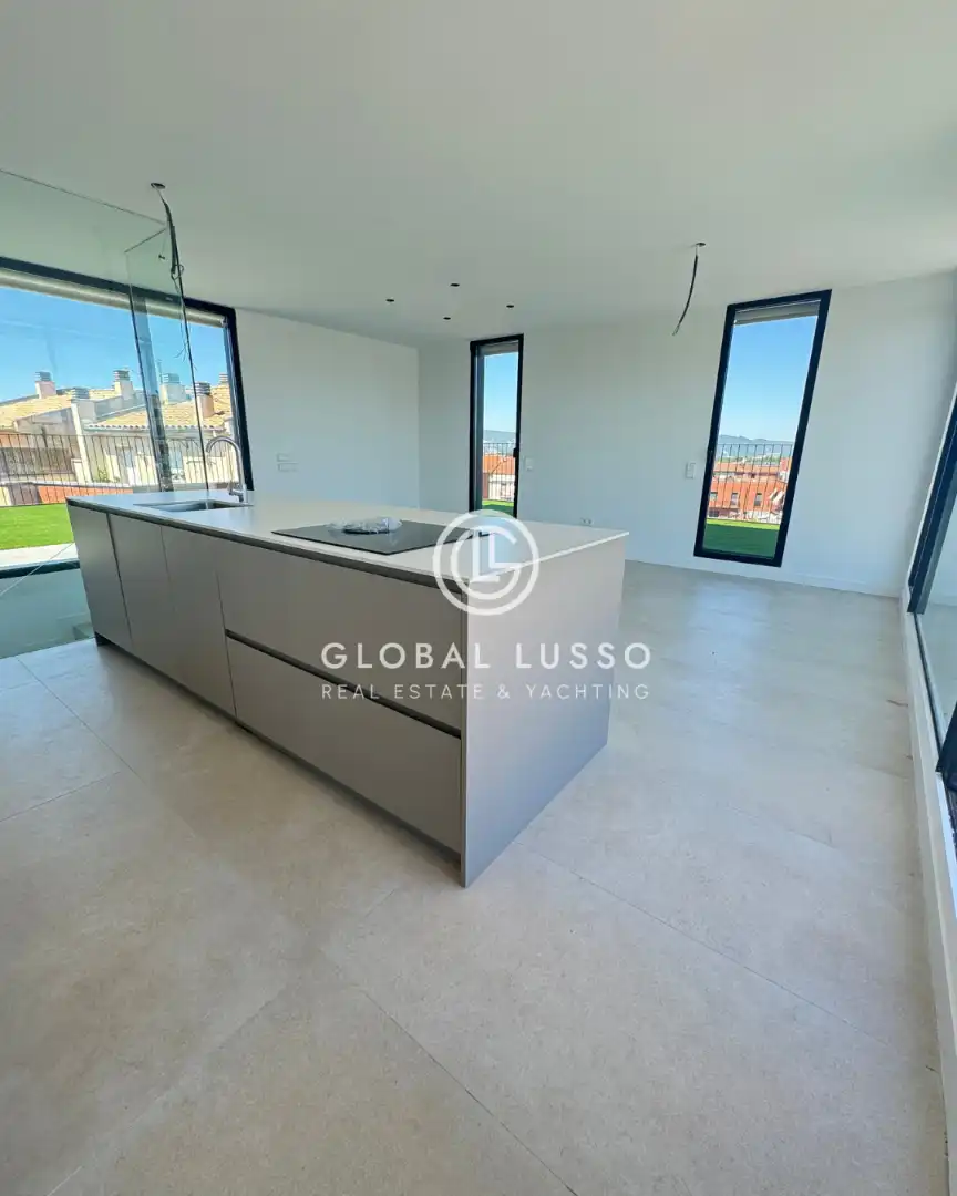 Cuina de Dúplex en venda en Taradell amb Aire condicionat, Calefacció i Terrassa