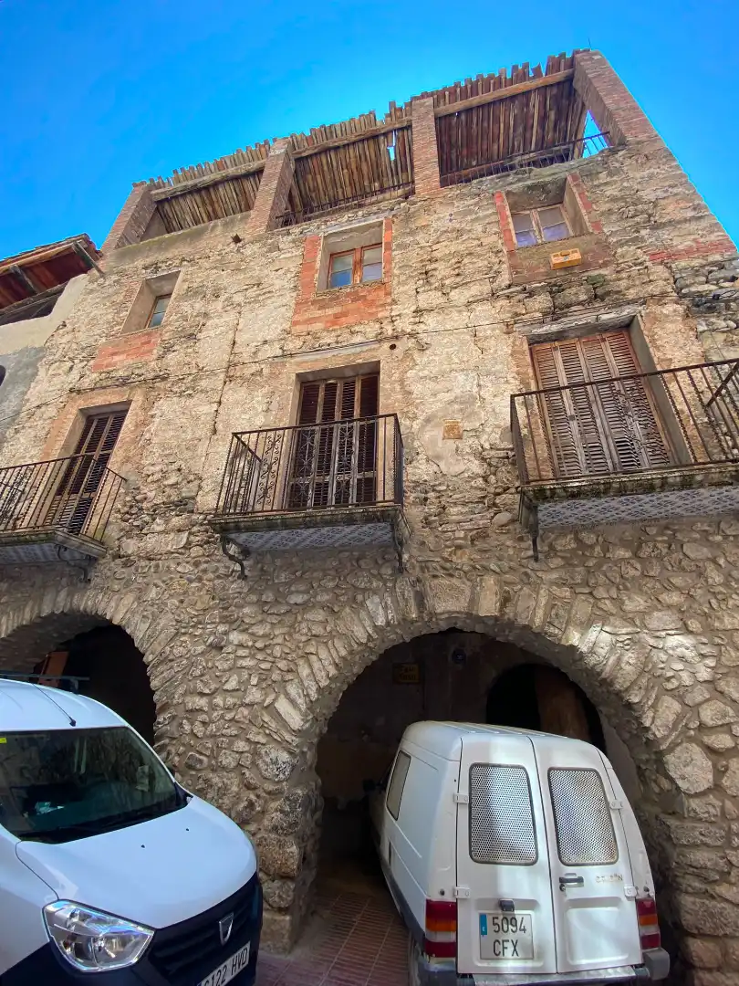Vista exterior de Casa o xalet en venda en Organyà amb Terrassa, Traster i Balcó
