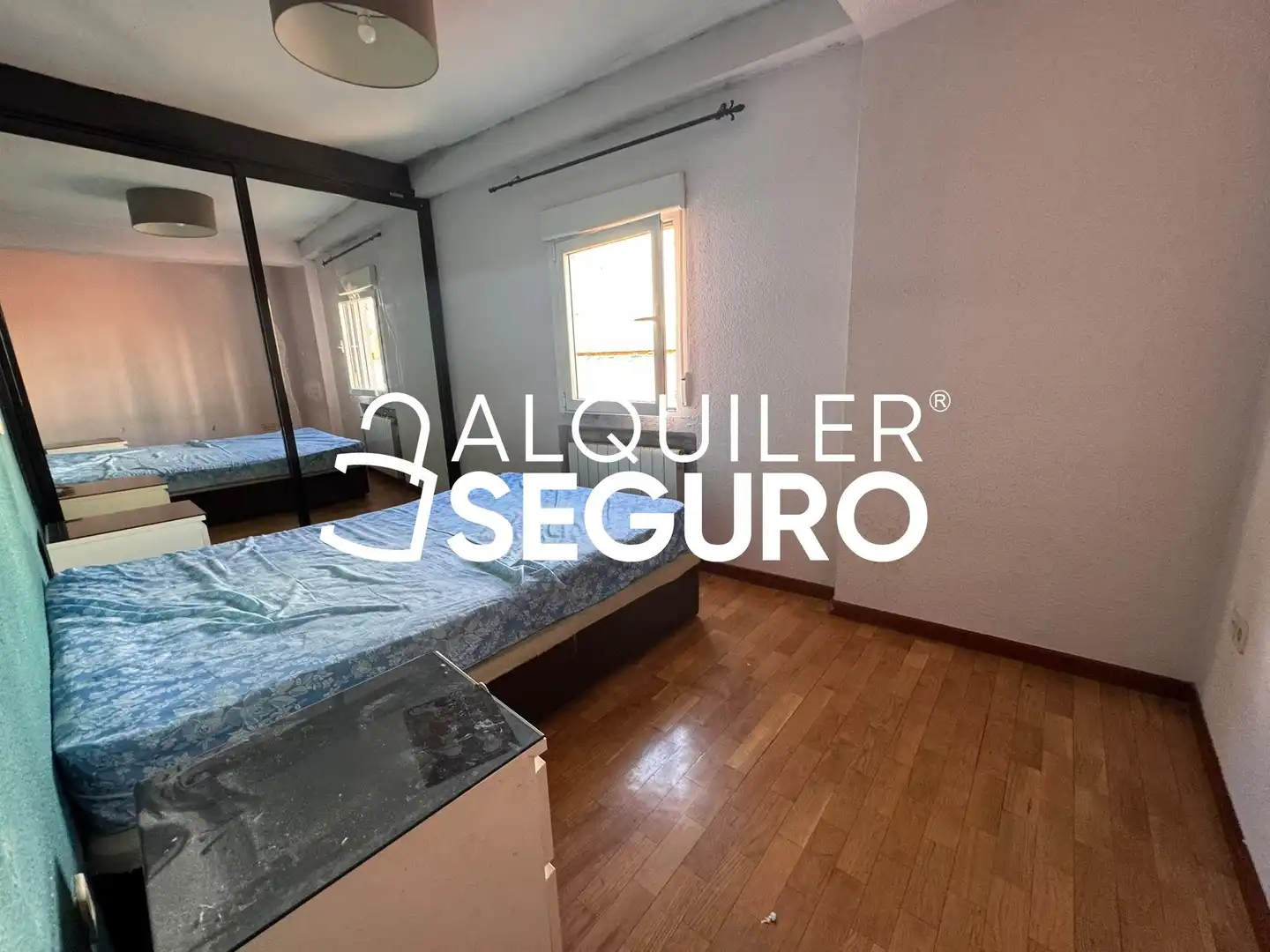 Bedroom of Flat for rent in Madrid  with Heating and Furnished