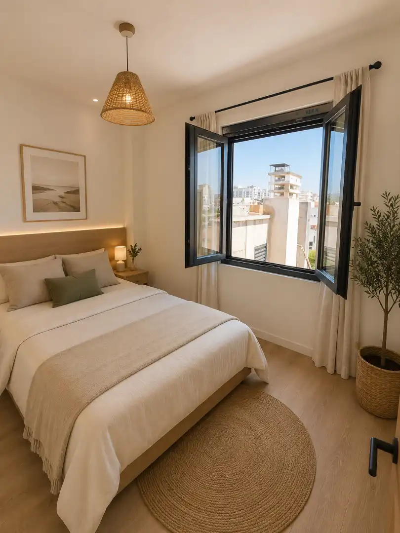 Bedroom of Flat for sale in Madrid  with Air Conditioner, Heating and Terrace