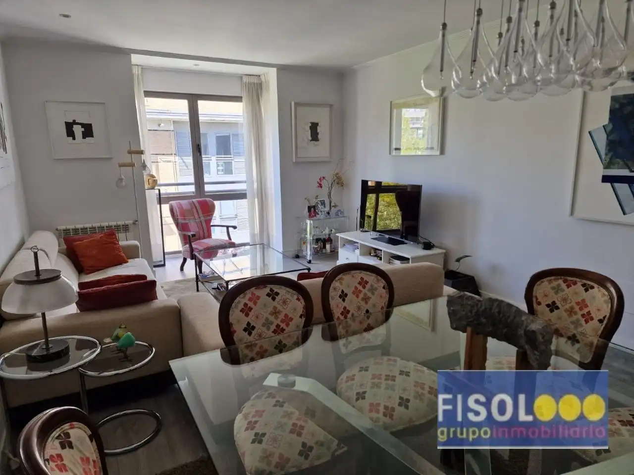 Sala de estar de Ático en venta en Madrid con Aire acondicionado, Calefacción y Terraza