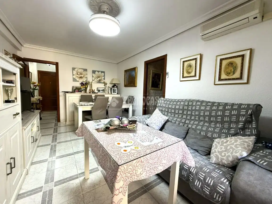 Sala de estar de Piso en venta en Málaga con Terraza