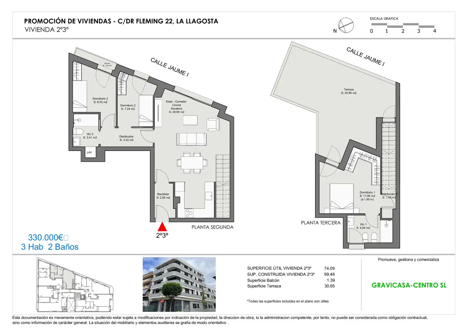Dúplex en venta en La Llagosta con Aire acondicionado, Calefacción y Terraza