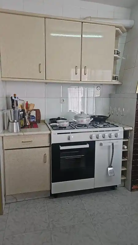 Cocina de Finca rústica en venta en Alcolea de Calatrava con Calefacción, Terraza y Balcón