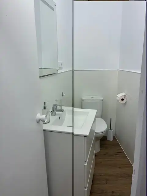 Baño de Finca rústica de alquiler en Cabezón de la Sal con Trastero, Amueblado y Horno