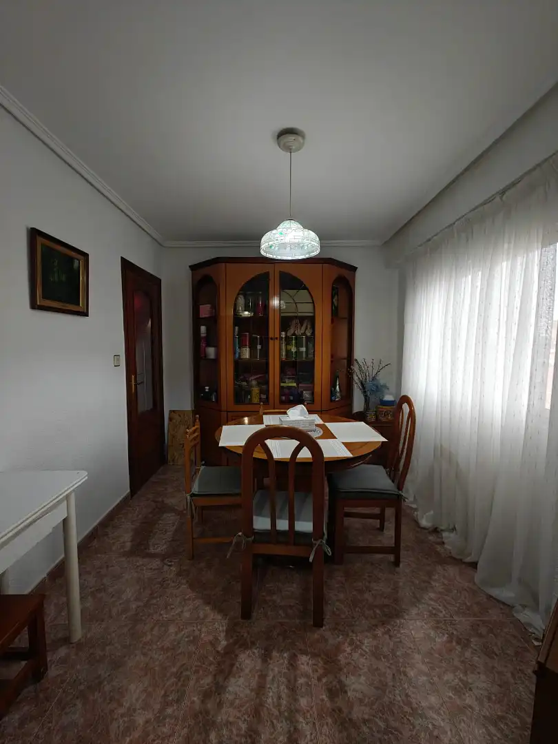 Dining room of Flat for rent in Valencia  with Air Conditioner, Furnished and Balcony