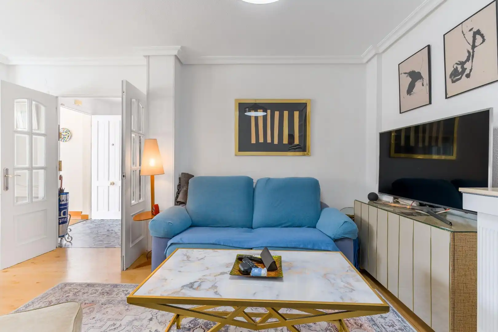 Sala de estar de Casa o chalet en venta en Almería con Aire acondicionado y Trastero