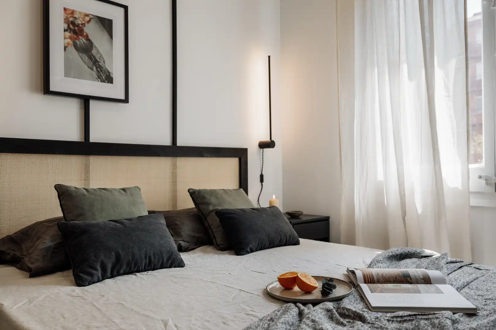 Habitación de Apartamento de alquiler en Barcelona con Amueblado, Horno y Lavadora